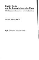 Cover for Rubén Darío and the romantic search for unity