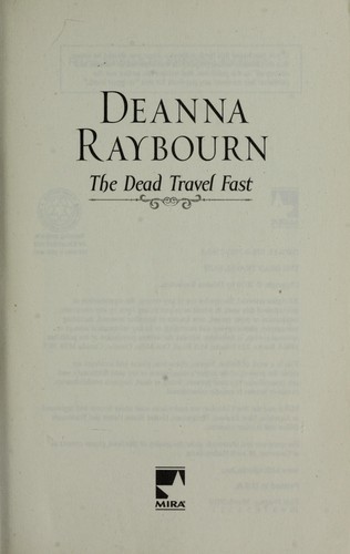 Cover for The dead travel fast