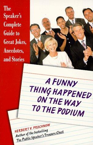 Cover for A funny thing happened on the way to the podium