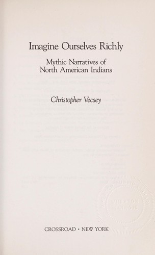 Cover for Imagine ourselves richly