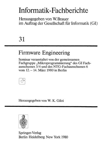 Cover for Firmware Engineering