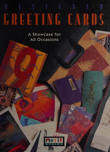Cover for Designer Greeting Cards/a Showcase for All Occasions (Motif Design)