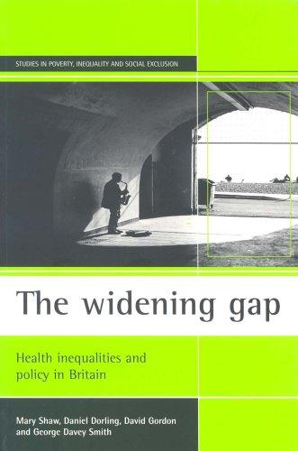 Cover for The widening gap 