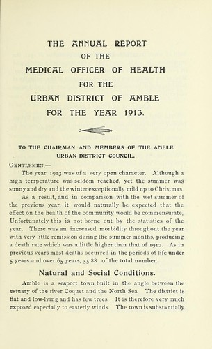 Cover for [Report 1913]