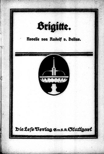 Cover for Brigitte
