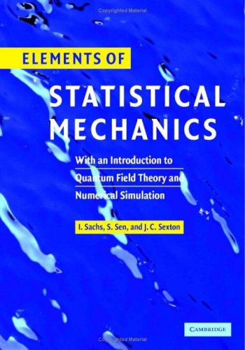 Cover for Elements of Statistical Mechanics
