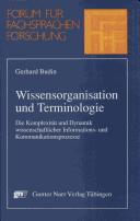 Cover for Wissenorganisation und Terminologie