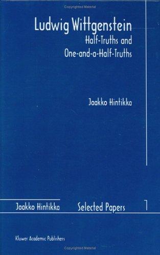 Cover for Ludwig Wittgenstein