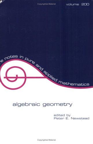 Cover for Algebraic geometry