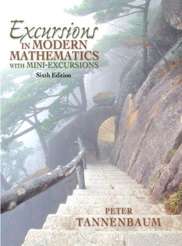 Cover for Excursions In Modern Mathematics with Mini-Excursions (6th Edition)