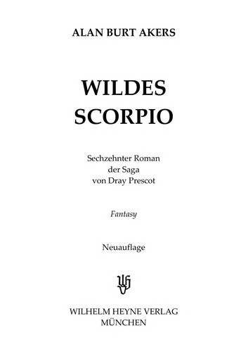 Cover for Wildes Scorpio