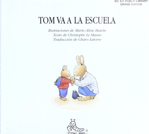 Cover for Tom va a la escuela