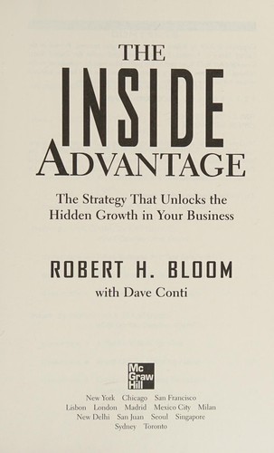 Cover for The inside advantage