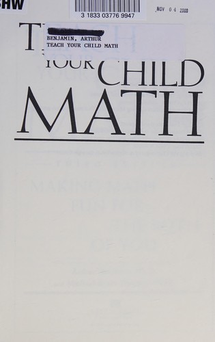 Cover for Teach your child math