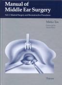 Cover for Manual of Middle Ear Surgery