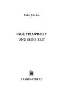 Cover for Igor Strawinsky und seine Zeit