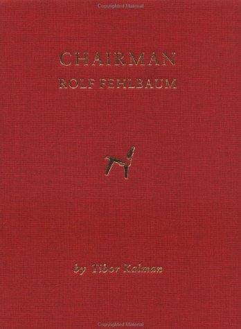 Cover for Chairman