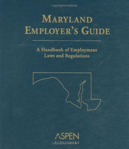 Cover for Maryland Employer's Guide (Employer's Guides)