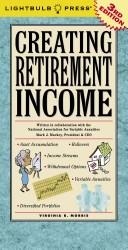 Cover for Creating retirement income
