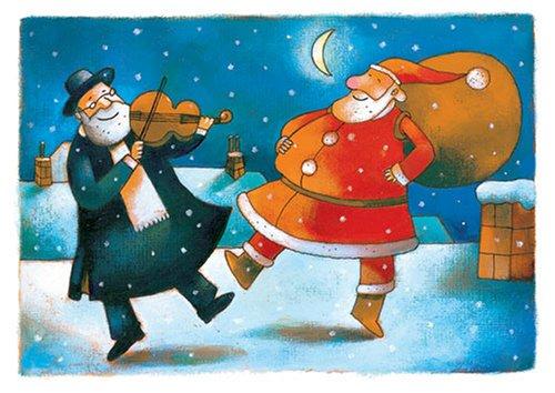 Cover for Fiddler & Santa Boxed Holiday Card (1930)