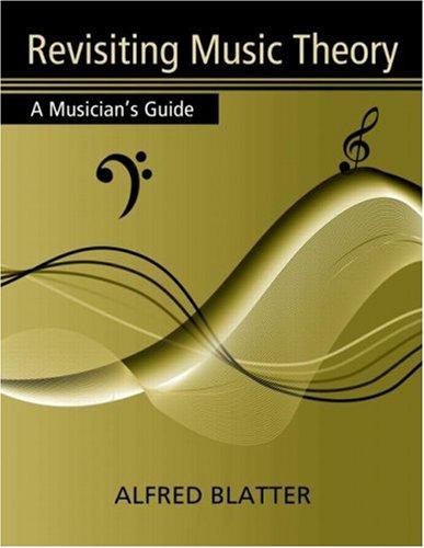 Cover for Revisiting Music Theory