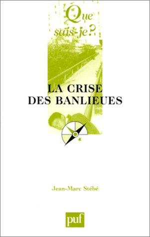 Cover for La Crise des banlieues