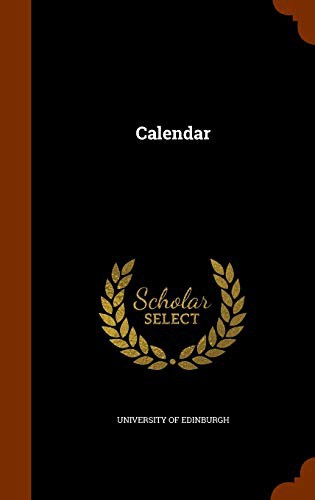 Cover for Calendar