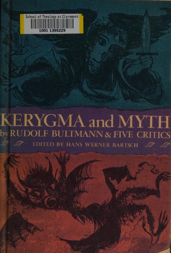 Cover for Kerygma and Myth