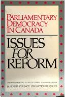 Cover for Parliamentary democracy in Canada