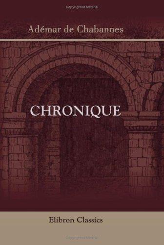 Cover for Chronique