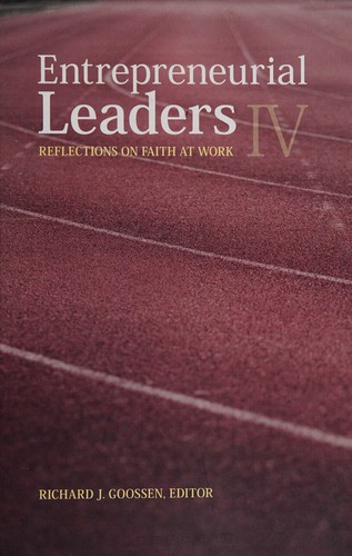 Cover for Entrepreneurial leaders
