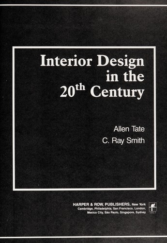 Cover for Interior design in the 20th century