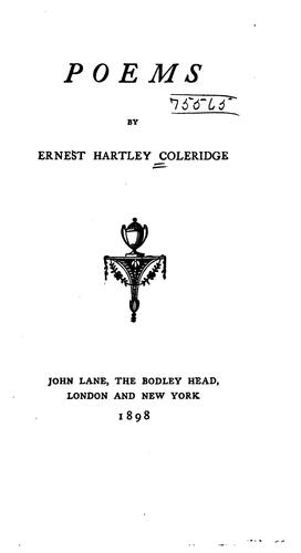 Cover for Poems