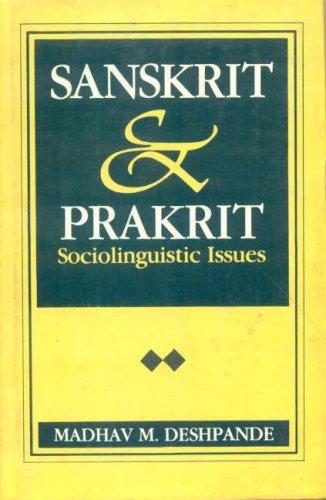 Cover for Sanskrit & Prakrit, sociolinguistic issues