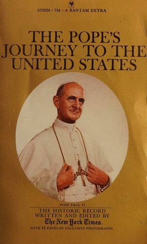Cover for The Pope's Journey to the United States