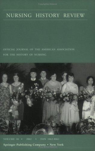 Cover for Nursing History Review 2002 (Nursing History Review)