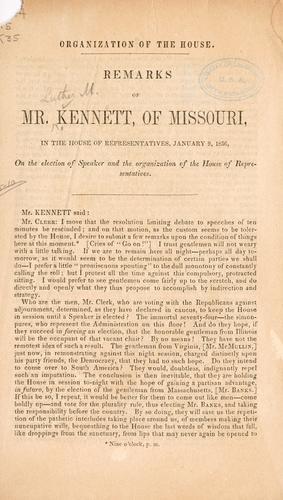 Cover for Organization of House.