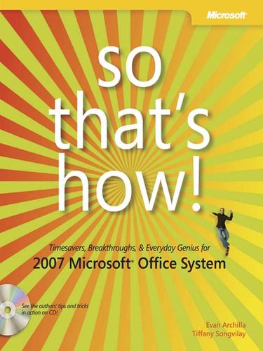 Cover for So That's How! 2007 Microsoft® Office System