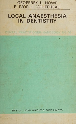 Cover for Local anaesthesia in dentistry