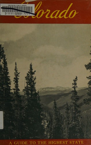 Cover for Colorado, a guide to the highest state