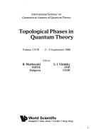 Cover for Topological phases in quantum theory