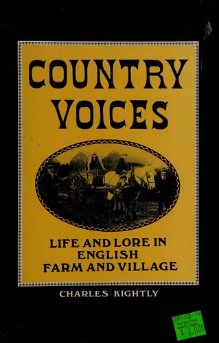 Cover for Country voices