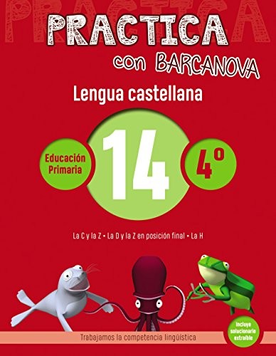 Cover for Practica con Barcanova 14. Lengua castellana