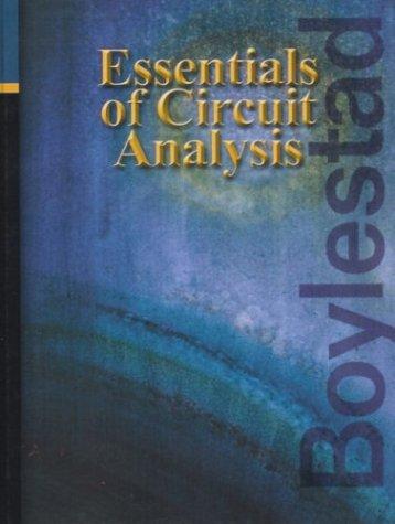 Cover for Essentials of Circuit Analysis