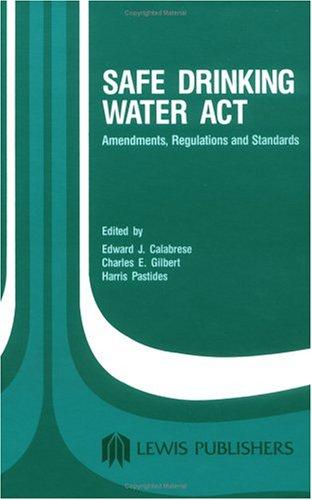 Cover for Safe Drinking Water Act