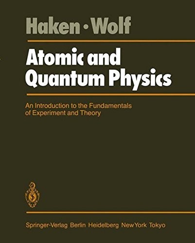 Cover for Atomic and quantum physics