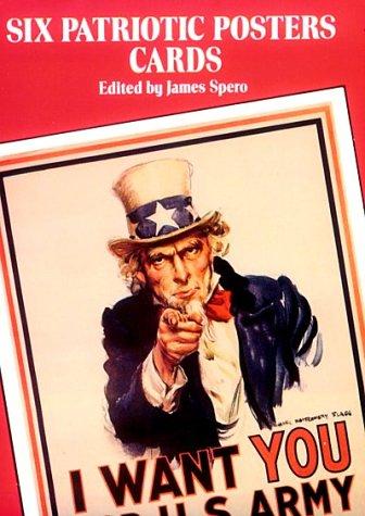 Cover for Six Patriotic Posters Cards (Small-Format Card Books)