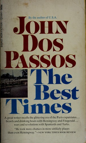 Cover for The best times