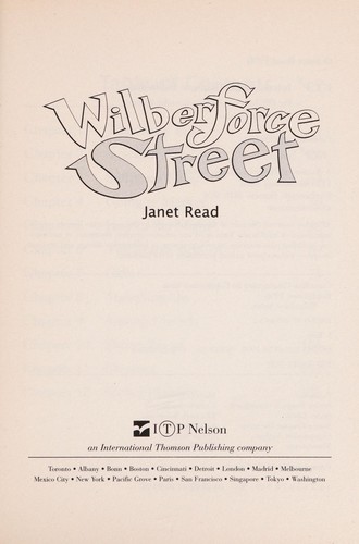 Cover for Wilberforce Street