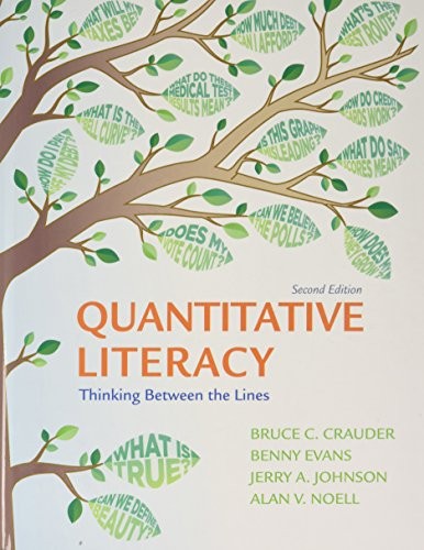 Cover for Quantitative Literacy 2E & WebAssign Standard Course Access Code